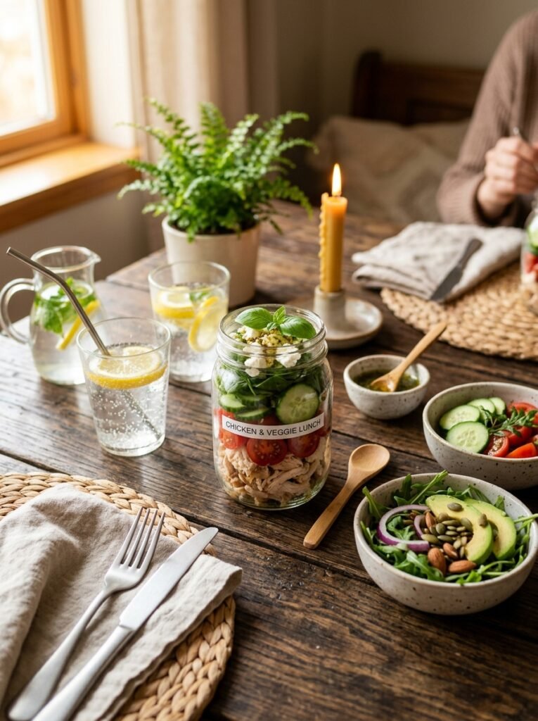 low carb chicken tomato cucumber lunch jar 15 Chicken tomato cucumber lunch jar 202606091422 3