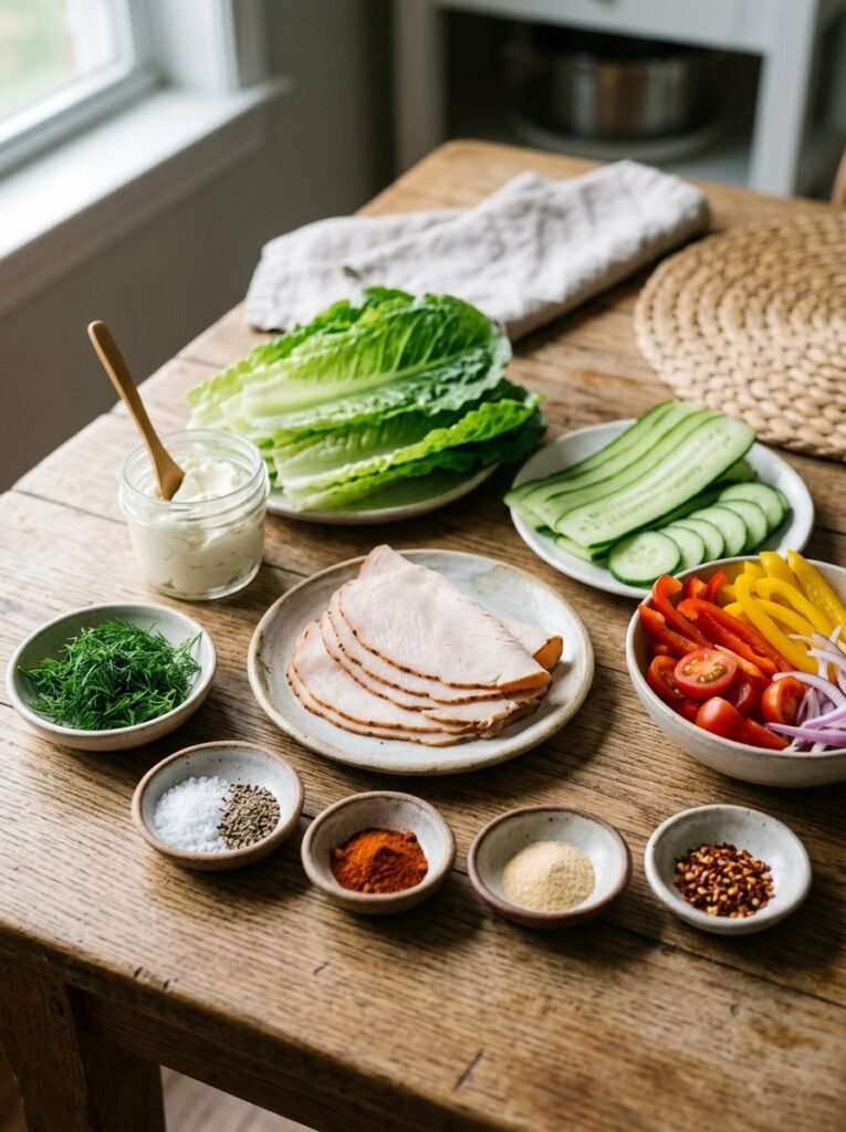 Low Carb Turkey Cucumber Breakfast Wraps 13 Close up amateur photo of 202605062011