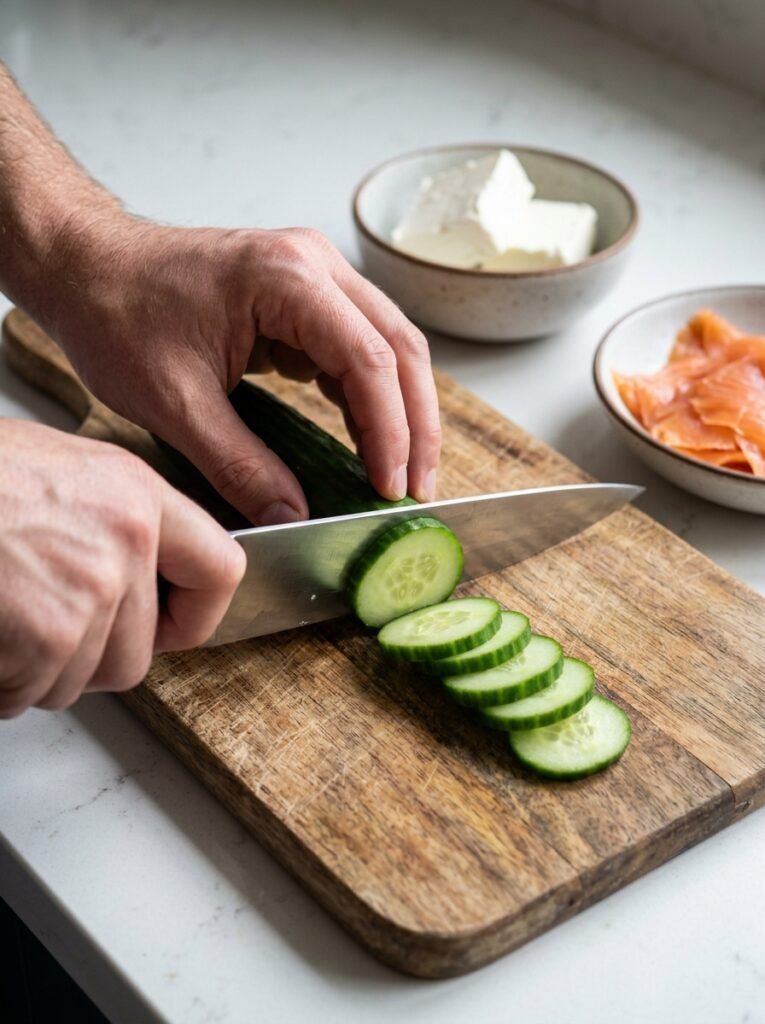 Low Carb Salmon Cucumber Cream Cheese Bites: A Quick and Elegant Appetizer 14 Cooking Low Carb Salmon Bites 202606021436