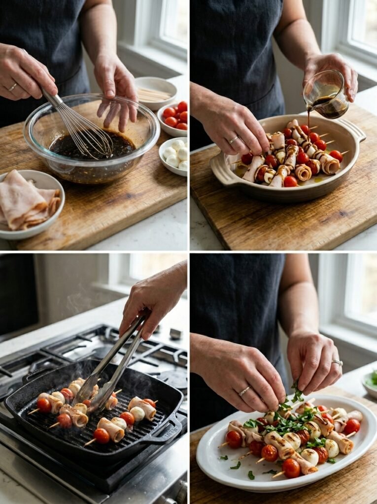 Low Carb Turkey Mozzarella Tomato Skewers 14 Cooking Low Carb Turkey Skewers 202606111347