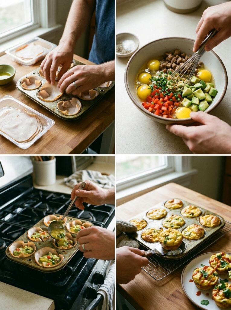 Low Carb Avocado Egg Breakfast Taco Cups 14 Cooking avocado egg breakfast ta… 202606121251