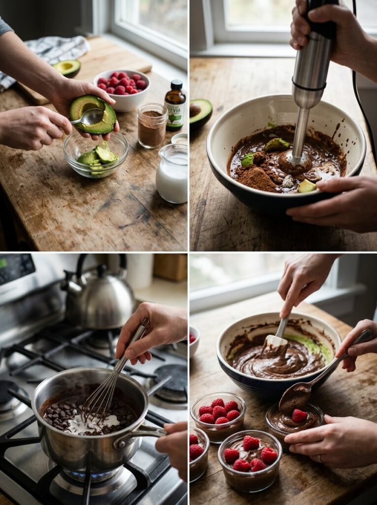 Cooking chocolate avocado berry … 202605181428