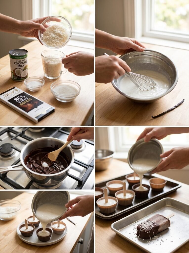 Cooking coconut chocolate popsic… 202606021448