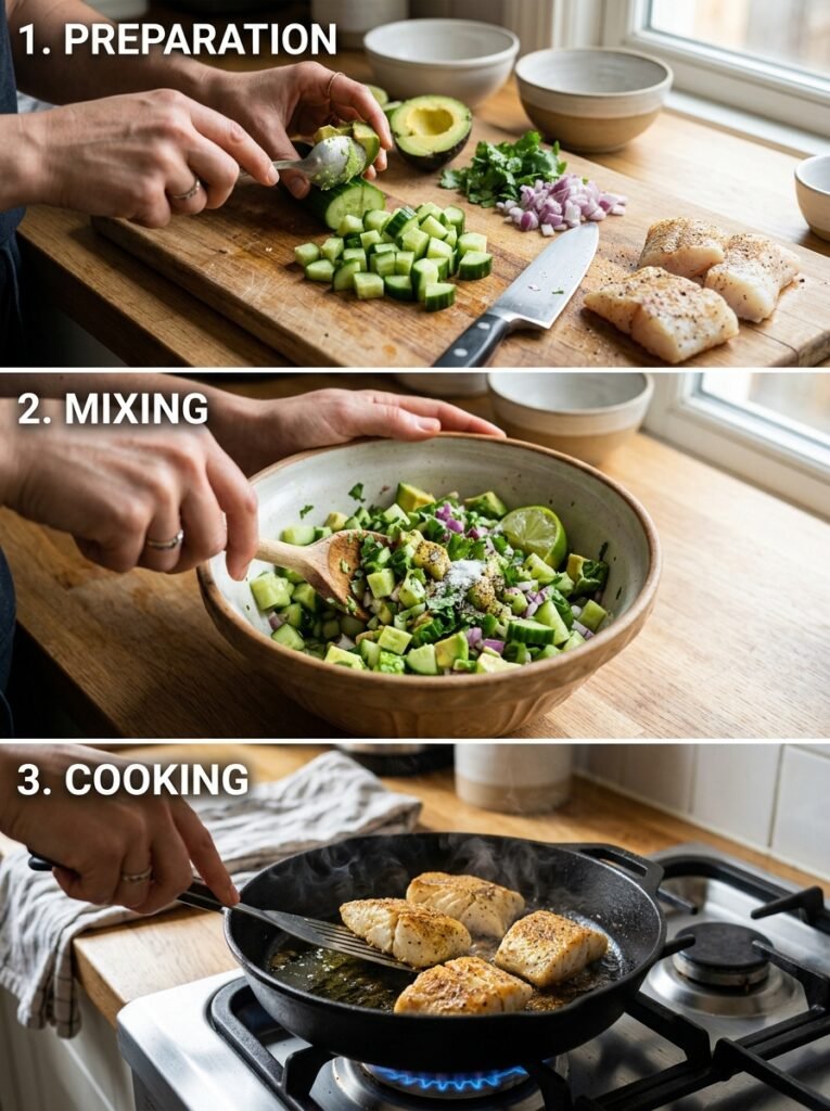 Cooking low carb cod bowl 202606101609