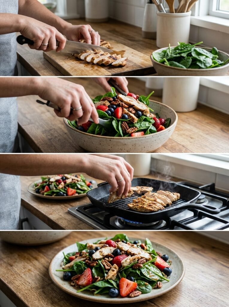 low carb grilled chicken berry spinach plate: A Complete Recipe Guide 14 Cooking low carb grilled chicken… 202606101535