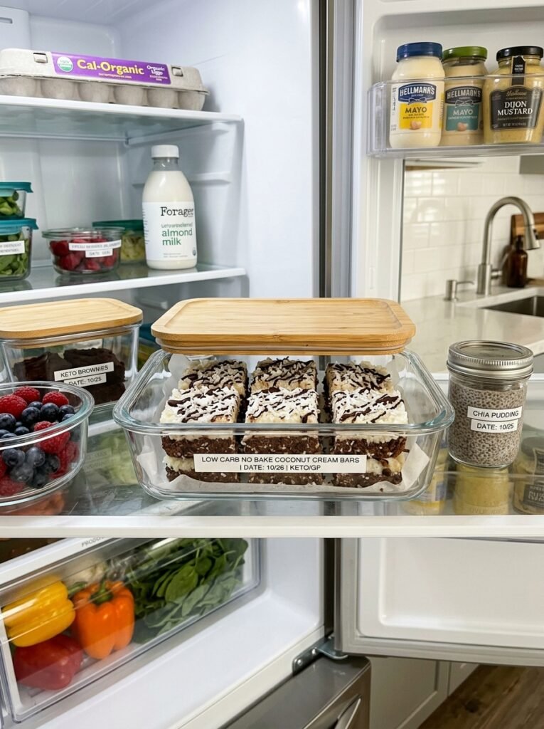low carb no bake coconut cream bars: A Delicious Guilt-Free Treat 16 Food storage containers coconut … 202605141543