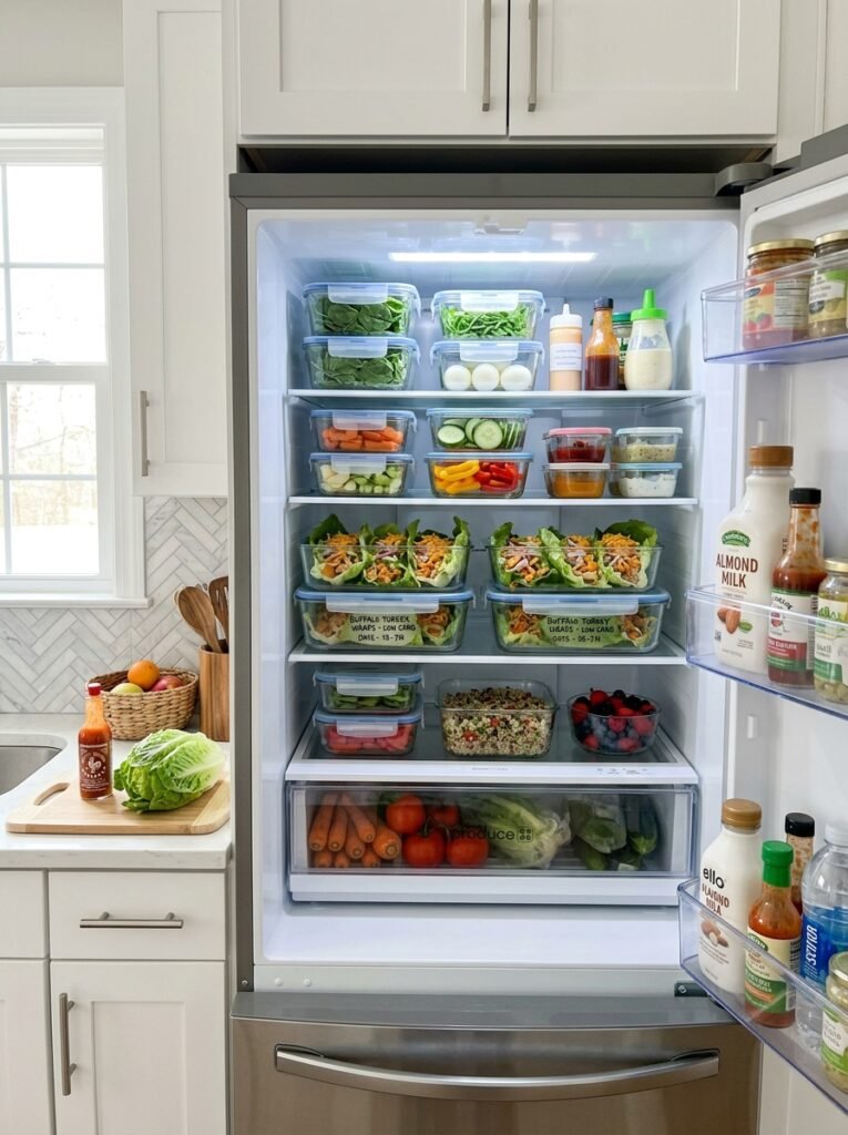 low carb turkey buffalo lettuce lunch wraps 16 Food storage containers lunch wraps 202606101600