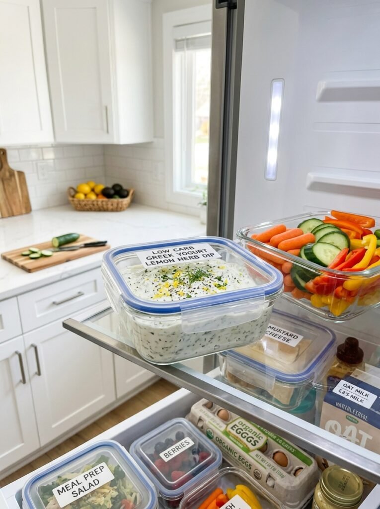 Food storage containers with dip 202605181538