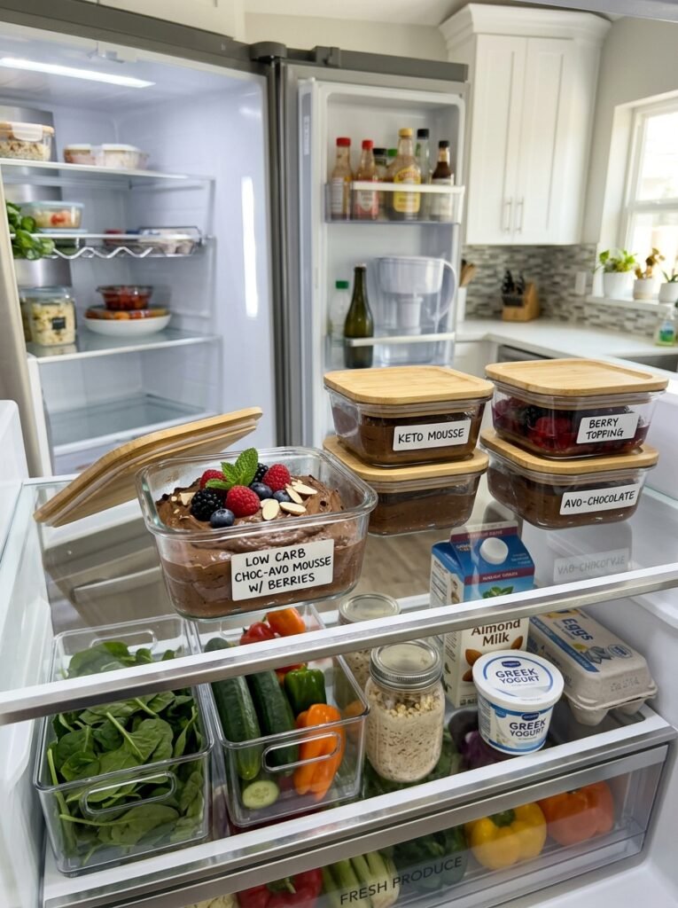 Food storage containers with mousse 202605181428