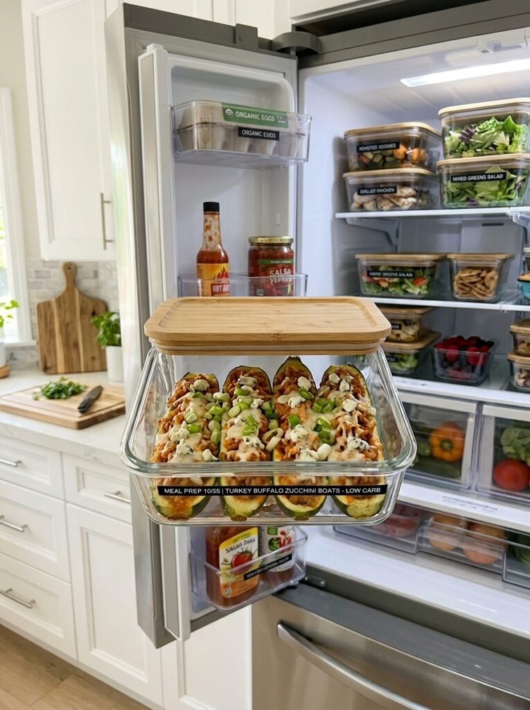 Food storage turkey zucchini boats 202606091433