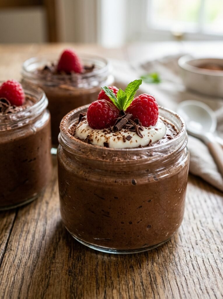 Greek yogurt chocolate mousse cups 202606061839