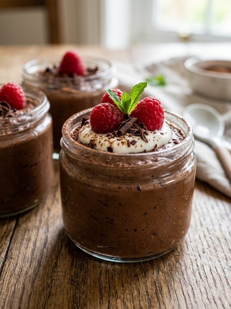 Greek yogurt chocolate mousse cups 202606061839