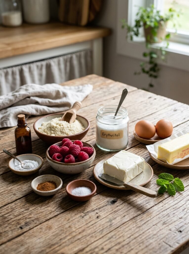 Ingredients for Keto muffins arr… 202605051523