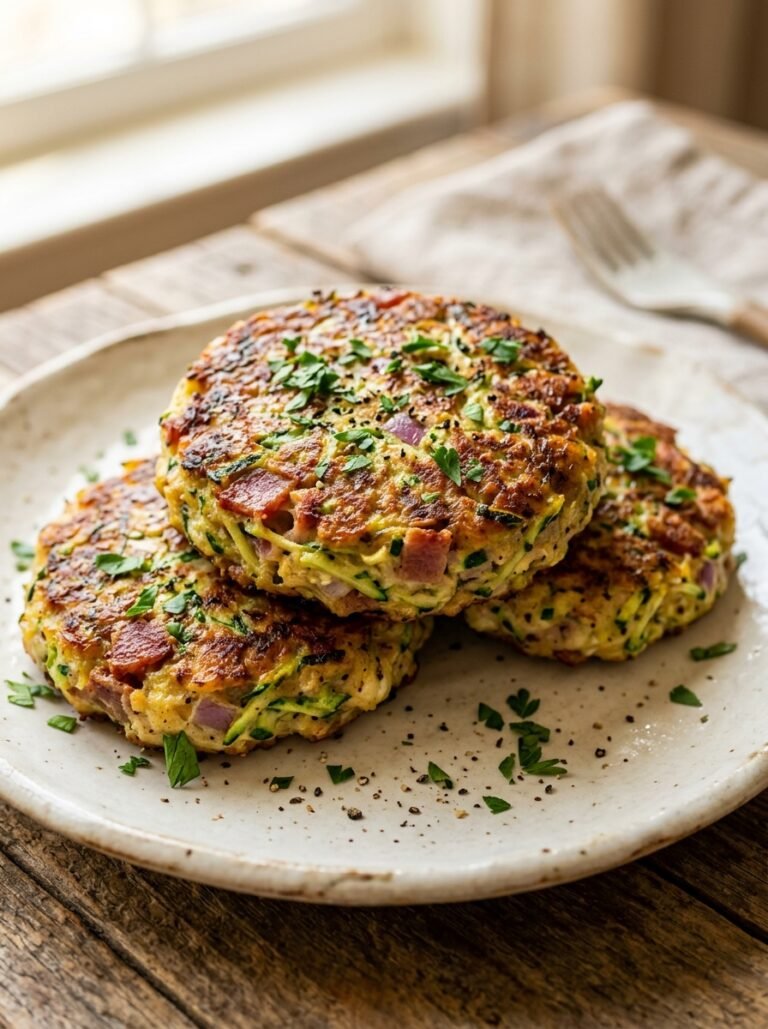 Low Carb Zucchini Bacon Patties 202605171404