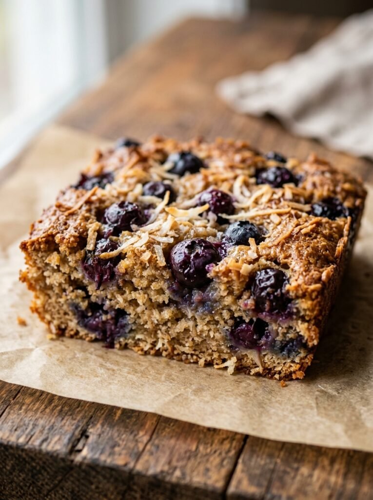 Low carb blueberry coconut bars 202605242333