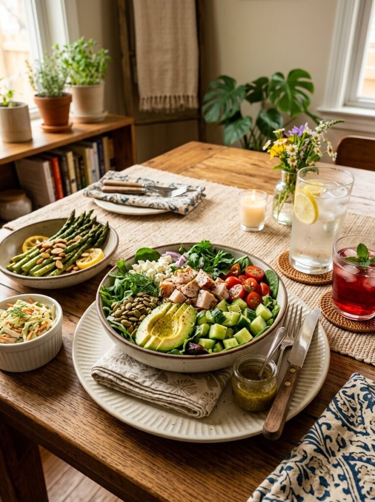 Low carb turkey salad setup 202606051531