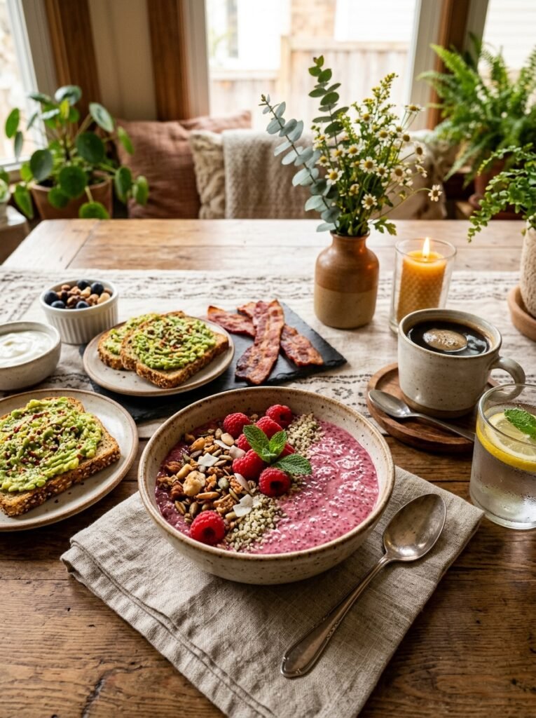Raspberry chia pudding breakfast… 202606101619
