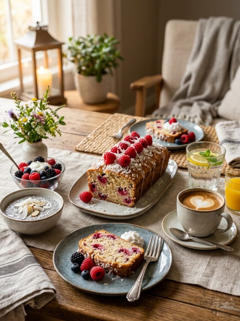 Raspberry coconut breakfast cake… 202606061813 1