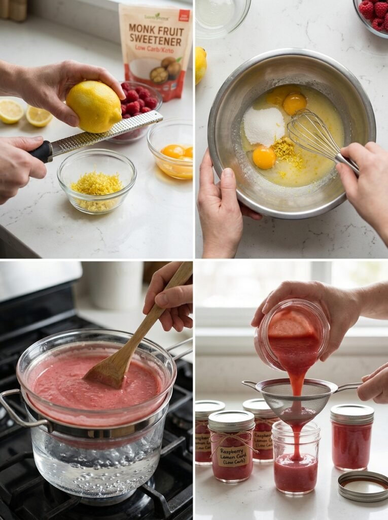 Low Carb Raspberry Lemon Curd Jars 14 Raspberry lemon curd cooking pro… 202606021508