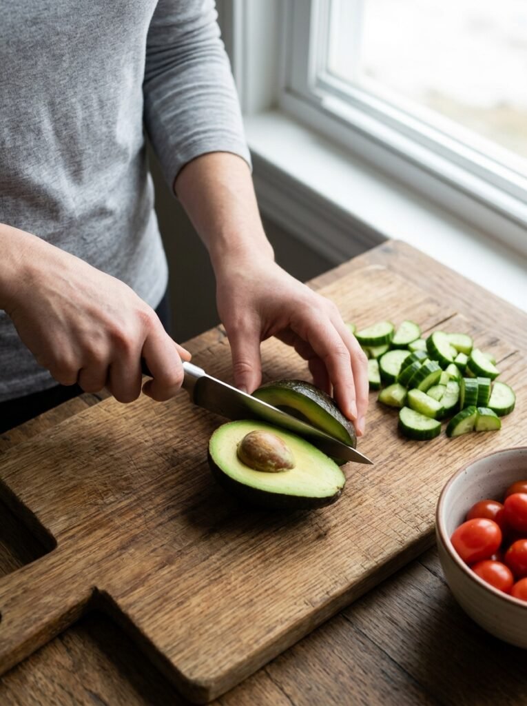 low carb salmon avocado ranch dinner salad 14 Salmon avocado ranch salad cooking 202605212203