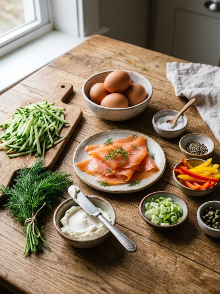 Low Carb Salmon Cucumber Breakfast Rollups: Easy Keto Recipe 13 Salmon cucumber breakfast rollup… 202606051454