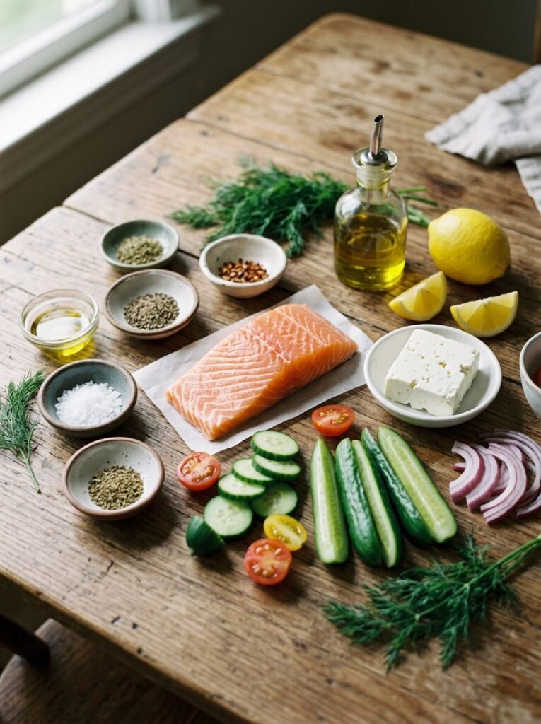 Salmon feta cucumber lunch plate 202606091445 1