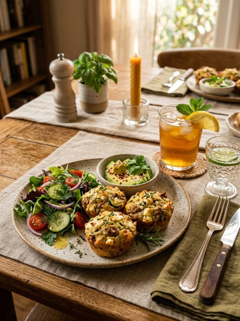 Sausage feta zucchini muffins 202606051523