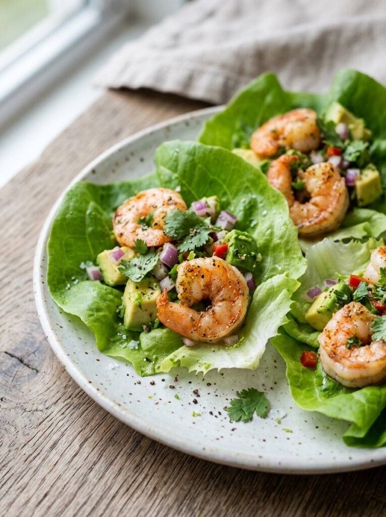 Shrimp avocado lettuce lunch cups 202605311431