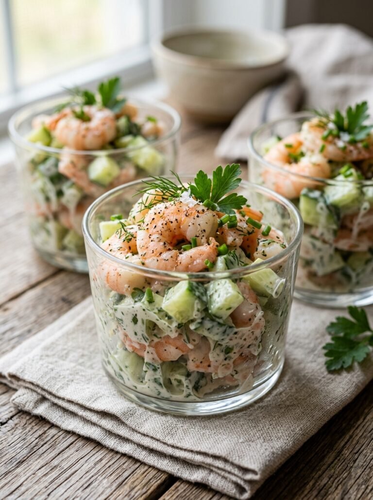 Shrimp cucumber ranch lunch cups 202606111418