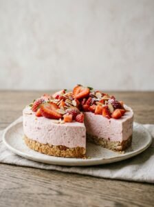 Strawberry almond mousse cake 202605250004