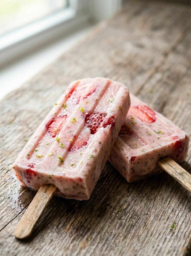 Low Carb Strawberry Lime Cream Popsicles: The Ultimate Guide to a Healthy Summer Treat 17 Strawberry lime cream popsicles 202606061821