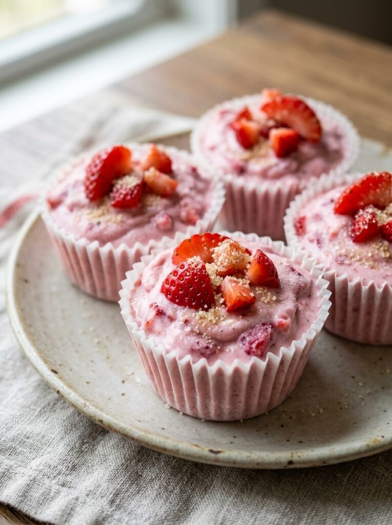 low carb strawberry yogurt freezer cups 12 Strawberry yogurt freezer cups 202605061606