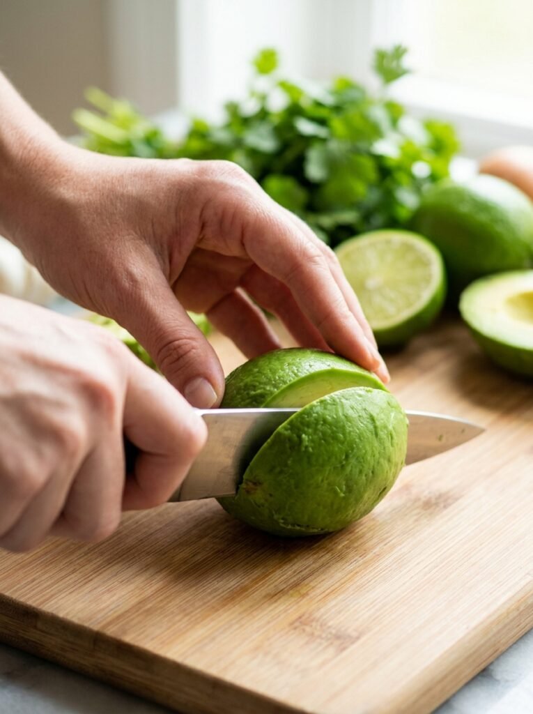 Turkey avocado lettuce cups cooking 202605311420