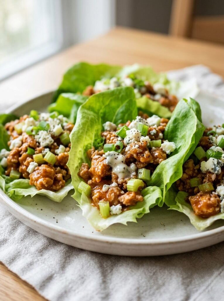 low carb turkey buffalo lettuce lunch wraps 12 Turkey buffalo lettuce wraps 202606101600