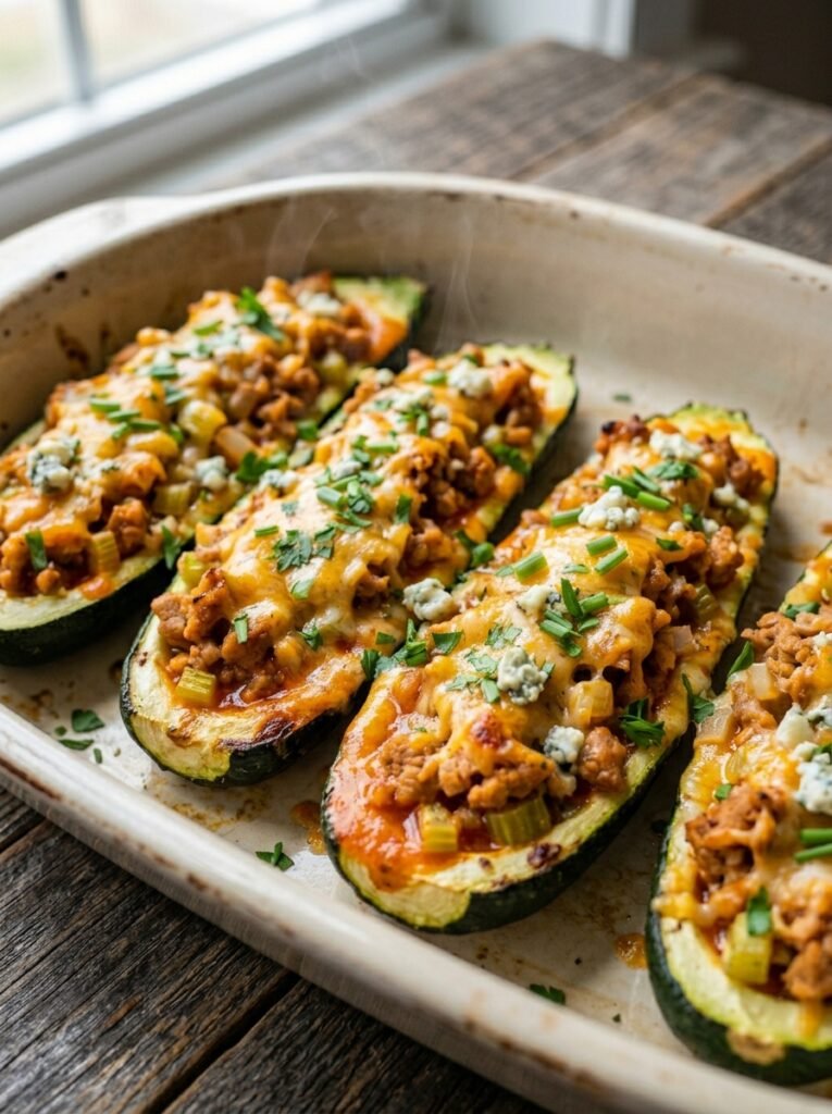 Turkey buffalo zucchini boats 202606091432