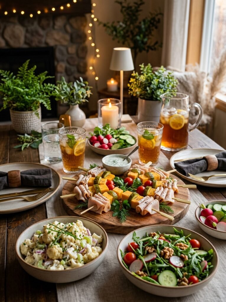 Low Carb Turkey Cheddar Pickle Skewers 15 Turkey cheddar pickle skewers setup 202606061807