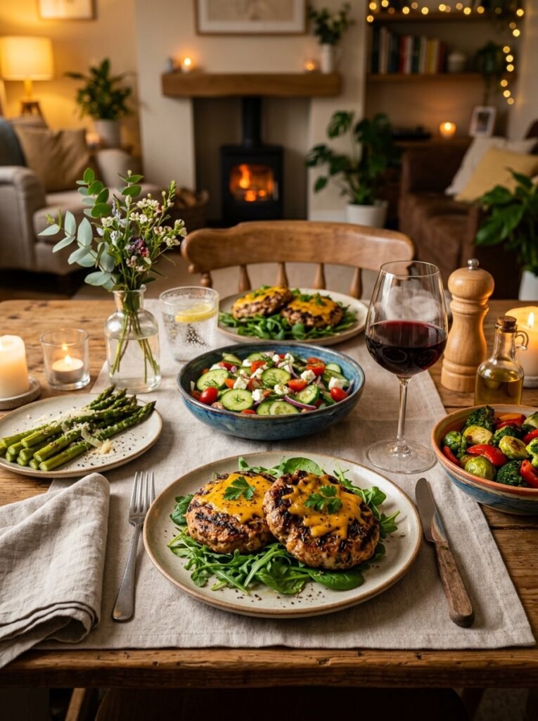 Turkey patties cucumber salad dr… 202606051448