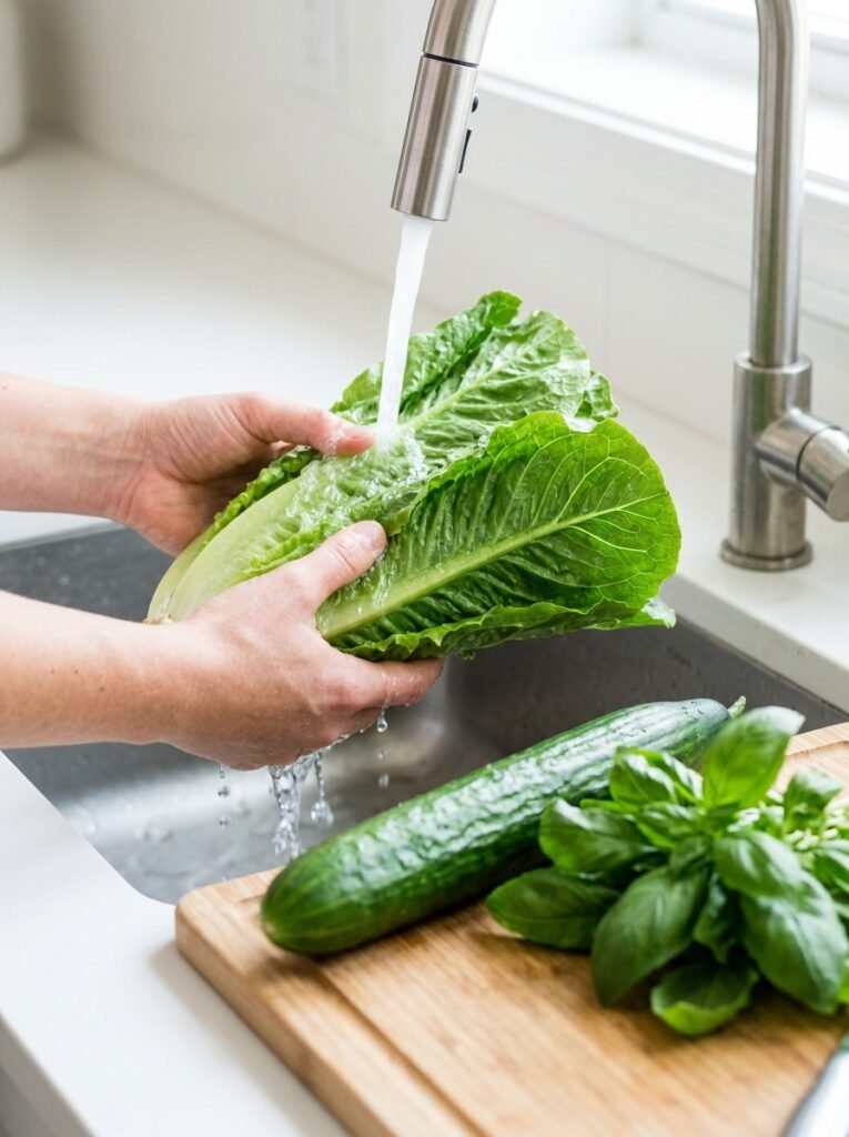 Turkey pesto lettuce wrap cooking 202605081824