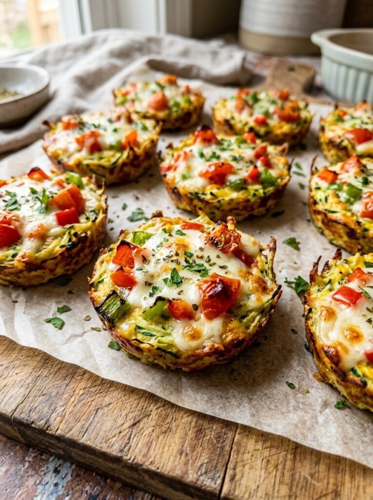 Low Carb Zucchini Breakfast Pizza Bites: Crispy Morning Bites 12 Zucchini breakfast pizza bites 202605290558