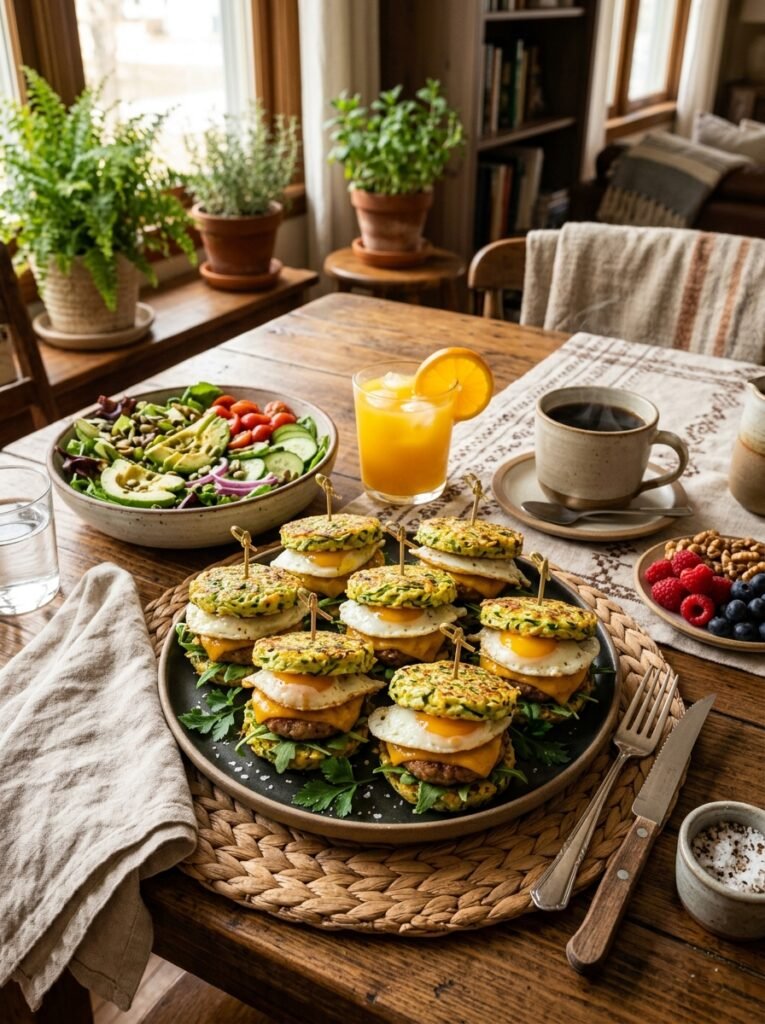 Zucchini egg breakfast sliders s… 202606071459